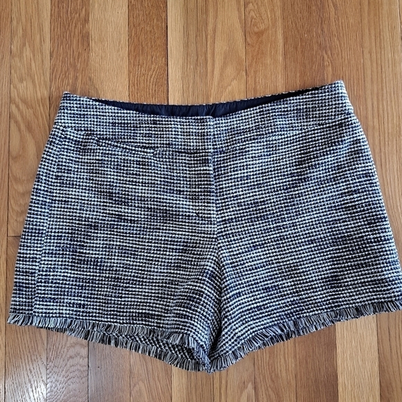 Taylor High-Rise Raw Hem Shorts